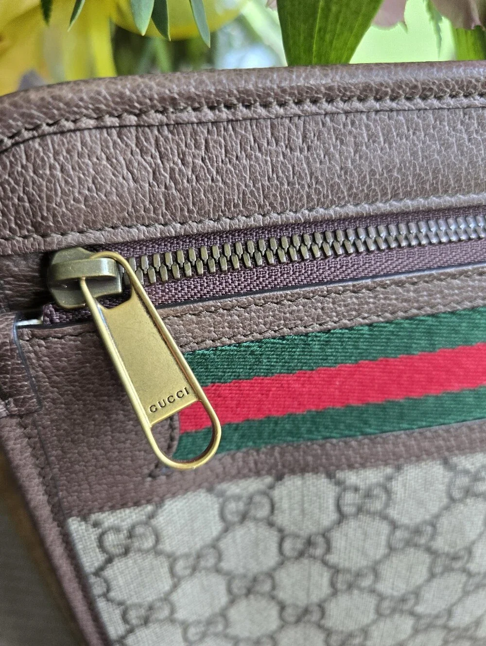 Gucci brown gg